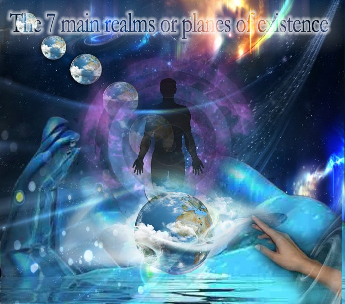 the 7 main realms or planes of existence