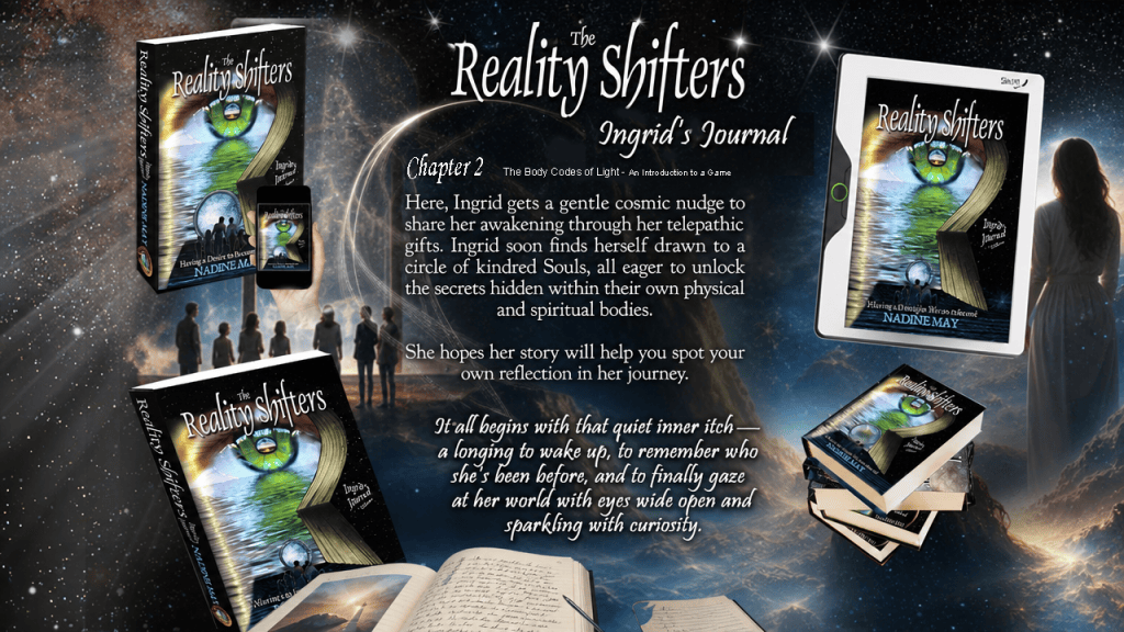 The visionary fiction novel The Reality Shifters is now available in Audio on YouTube.